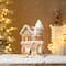 Glitzhome® 12" Light-Up Gingerbread House Table Décor